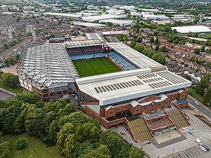 Villa Park is a football stadium in Aston, Birmingham,