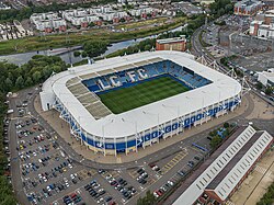 King Power Stadium is a football stadium in the city of Leicester, East Midlands, England.