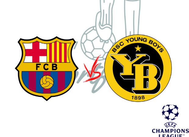 Barcelona vs Young Boys, live score and Lineups 01/10/2024 UEFA